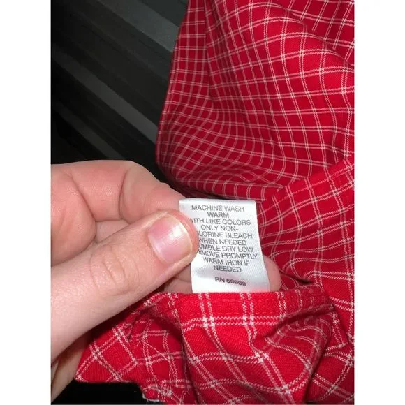 NWT Red Daniel Cremieux Short Sleeve Button Down Shirt Size 2XL - Picture 12 of 14